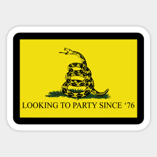 Gadsden Party Sticker